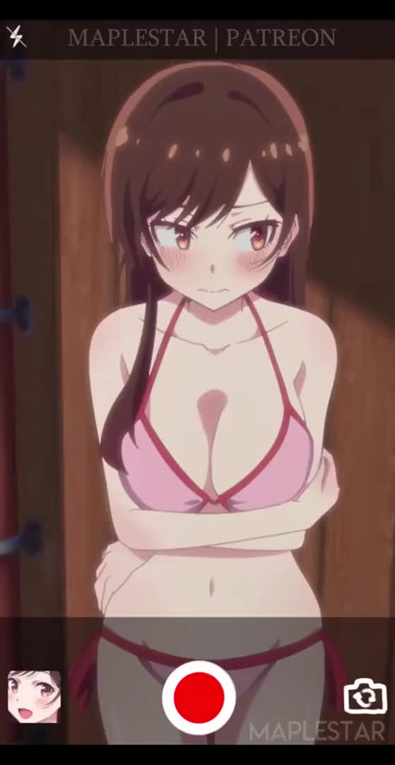 Chizuru Flashing her Nip