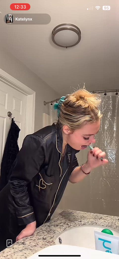 downblouse tiktok r/tiktits gif