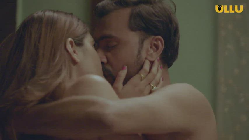 Desi Indian Kissing Wife gif