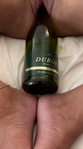 Want to pop my cork and see how it feels inside me? 😈💋