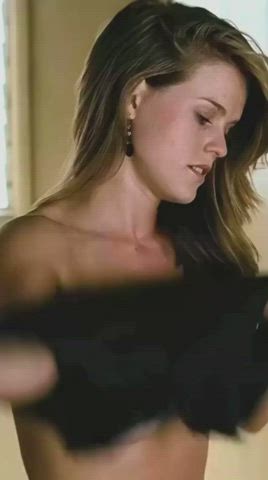 Alice Eve Celebrity Natural Tits Topless gif