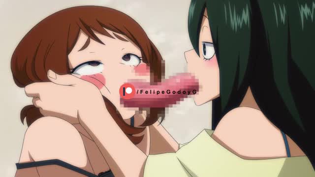 Uraraka and Tsuyu