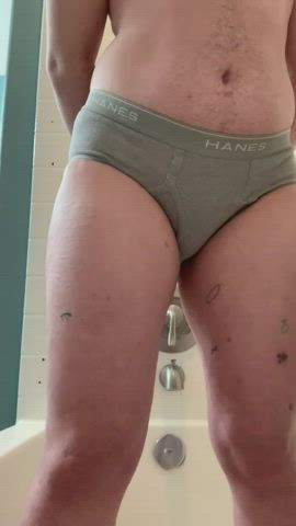 Was made to wet myself and show my ass