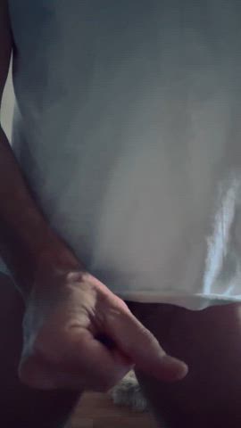 close up cum male masturbation gif