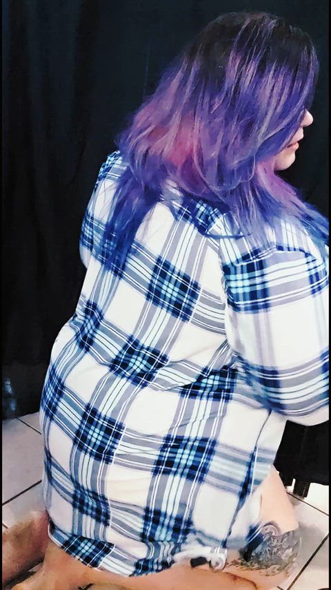 bbw cute round butt gif