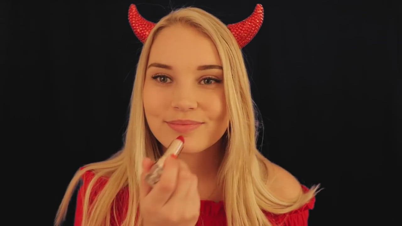 ASMR Cosplay Halloween gif