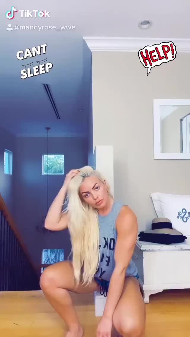 Mandy Rose Tik Tok Dancing