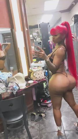 Ass Booty Fake Ass Stripper gif