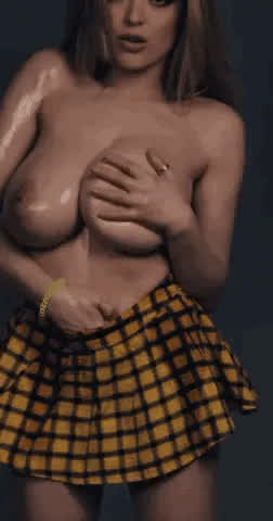 big tits fingering thick gif