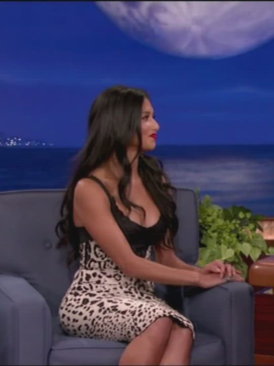 Boobs Interview Nicole Scherzinger gif