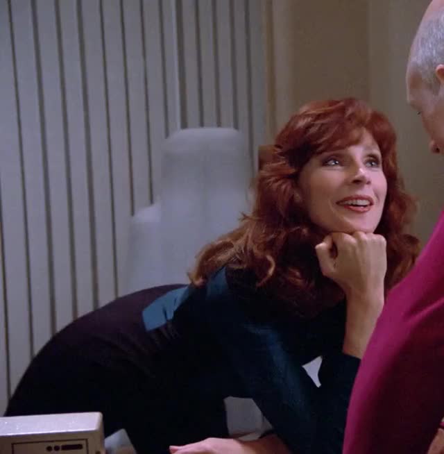 Gates McFadden - Star Trek TNG the naked now