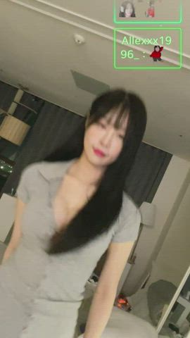 asian big tits dancing korean gif