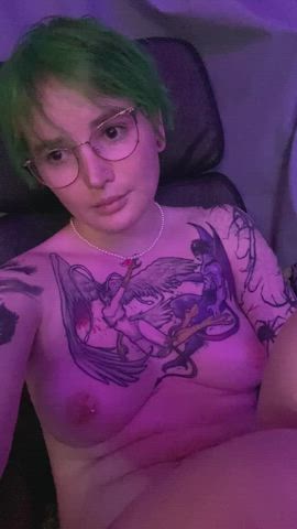 Tattoo Tits Trans gif