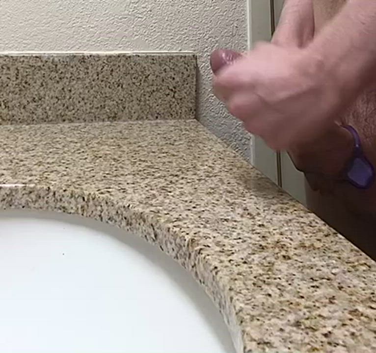 Cumshot Hands Free Male Masturbation gif