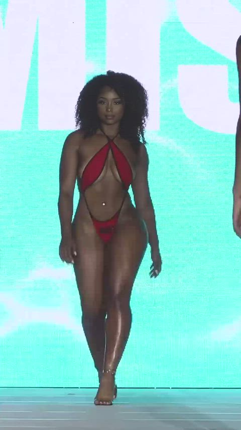 bikini ebony micro bikini non-nude phat ass gif