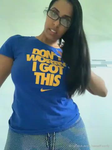 amateur ass big tits latina gif