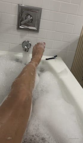 bathtub celebrity huge tits gif
