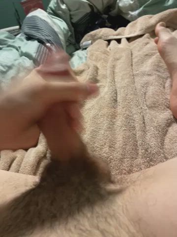 Cumshot Masturbating Solo gif