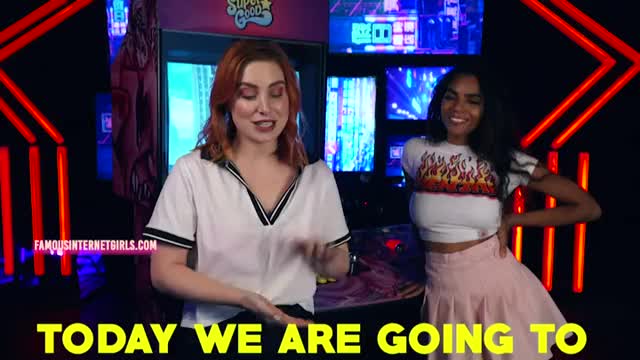 Princess Helayna Bree Essrig Nude In An Arcade -