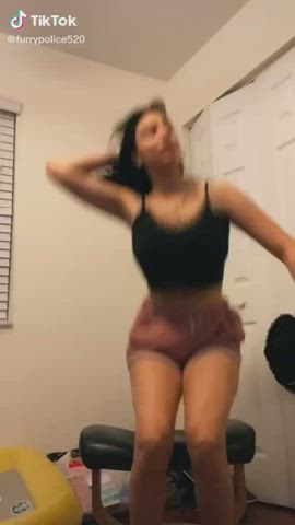 Big Tits Teen TikTok gif