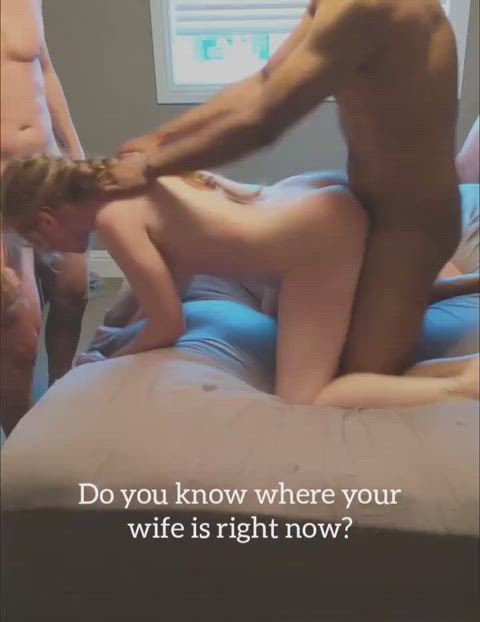 amateur ass big dick blonde cheat cheating doggystyle hotwife wife gif