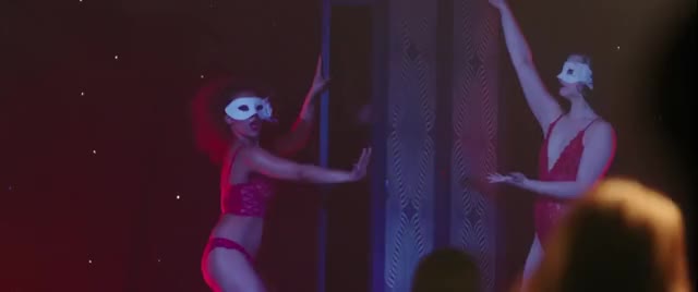 Lady Wildflower as masked girl in Habit(2017)