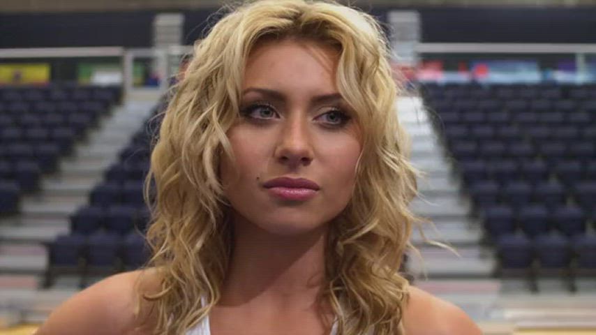 aly michalka blonde cheerleader gif