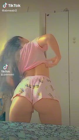 Ass Shaking Shorts TikTok Twerking gif