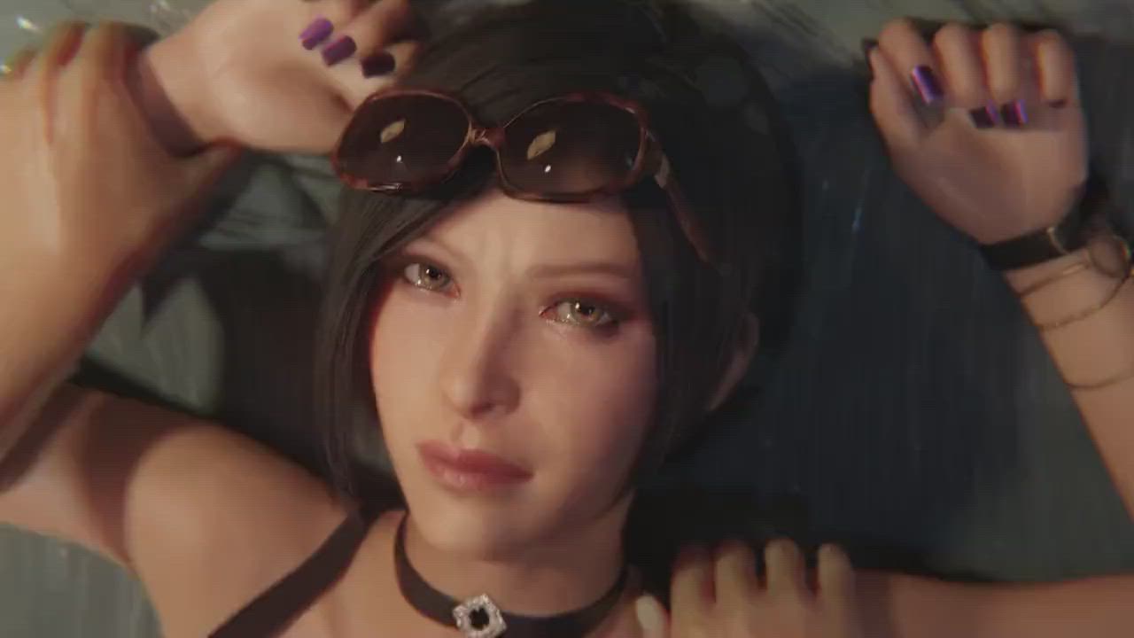 Ada Wong gets cummed on (Bulging Senpai) [Resident Evil]