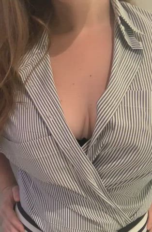 Daddy likes when I share my big tits with you. I hope you like them too.