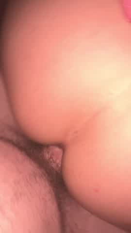 Nasty anal with hubby the other night ??? [f]