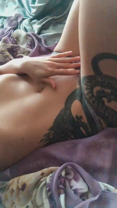 Naked Tattoo Teasing gif