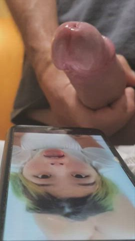 cum cumshot masturbating solo tribute gif