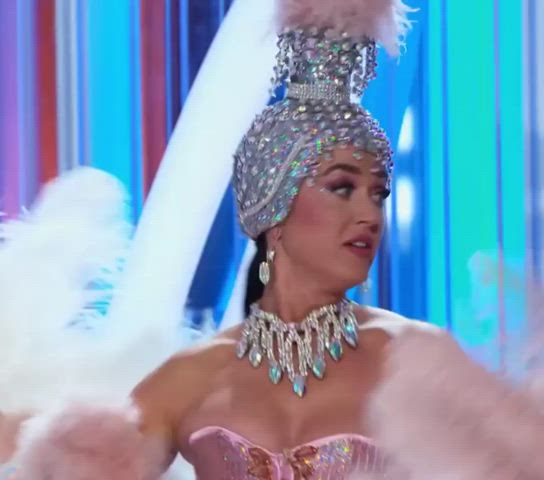 celebrity cleavage katy perry gif