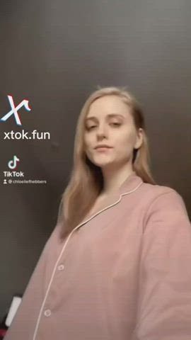 TikTok Skinny Nude Small Tits Tits gif