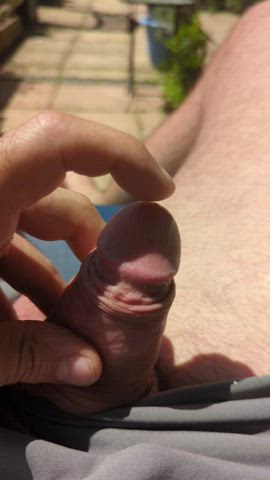 Big Dick Male Masturbation Precum gif