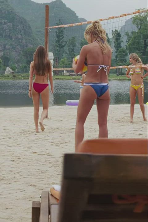 ass beach celebrity gif