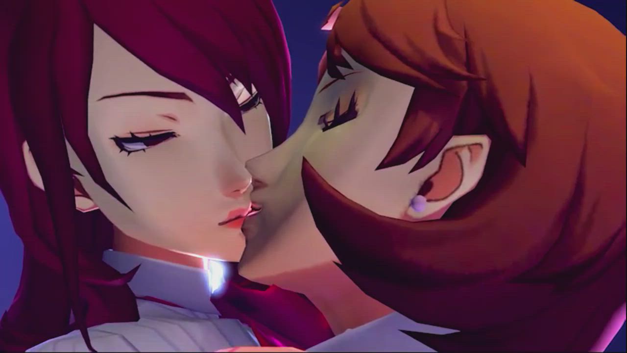 mitsuru with yukari lesbian show (amateurthrowaway )[persona]