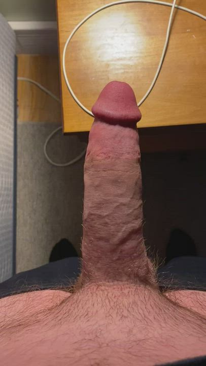 Big Dick Cut Cock Jerk Off gif