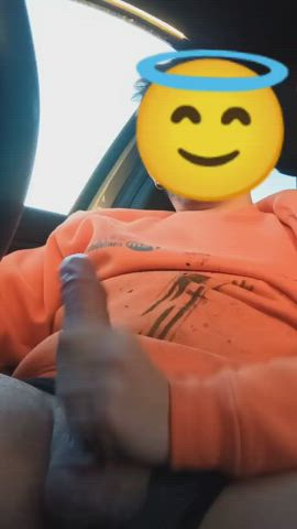 Car Cum Male Masturbation Masturbating Solo gif