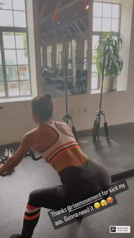 ass smile workout gif