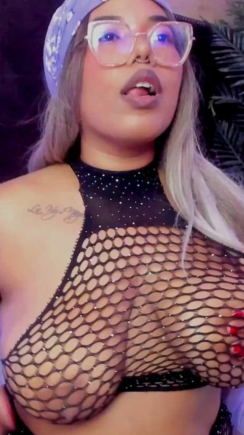 big tits latina tease just-boobs gif