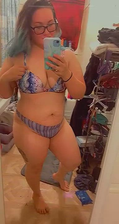 I got a new swimsuit. Can’t wait to wear it to the beach