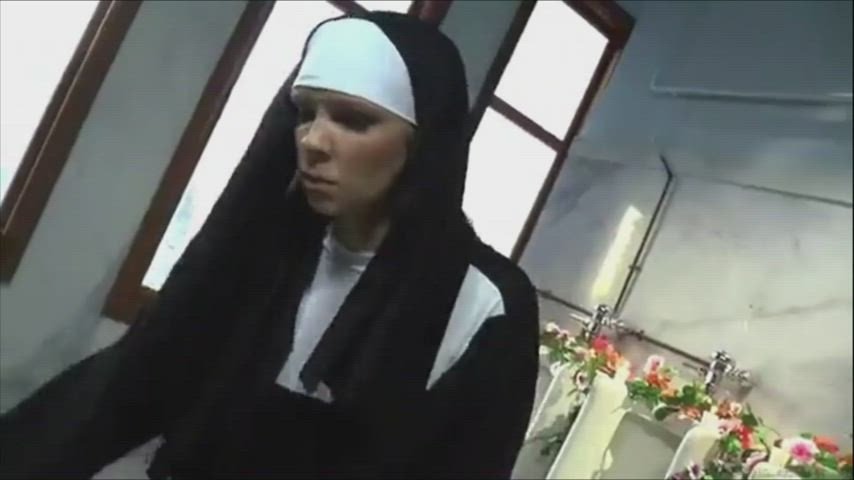 Anal Lesbians Nun gif
