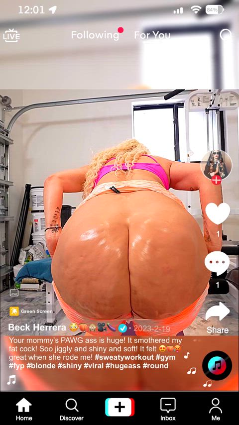 bully caption cuckold huge ass oiled sweaty sex tiktok gif