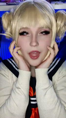 Ahegao Cosplay Sloppy Tongue Fetish gif