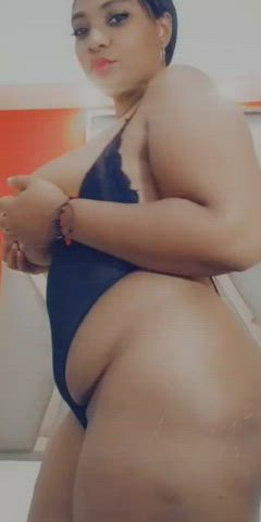 Ebony Latina Sensual Sex Webcam gif