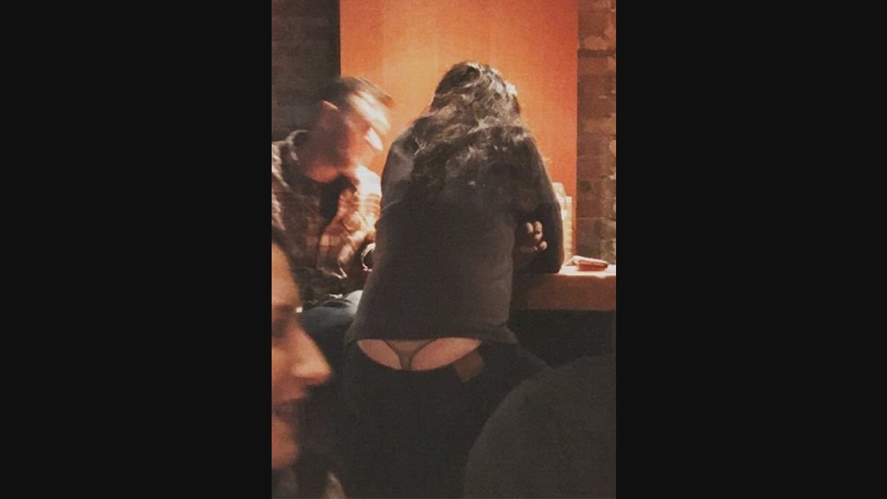 Candid Softcore Thong gif