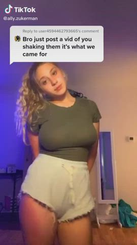 Big Tits TikTok gif