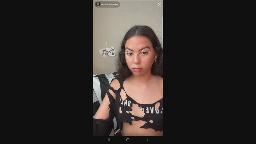 Latina Nipslip TikTok gif